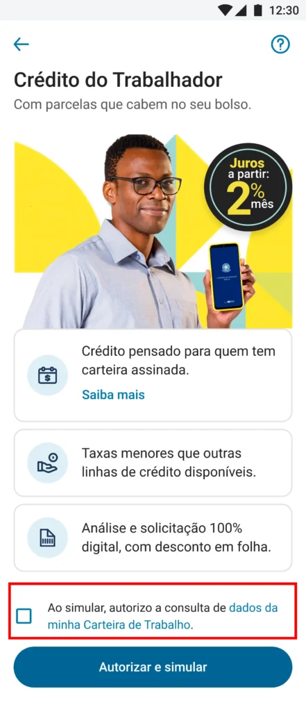 crédito do trabalhador pagbank